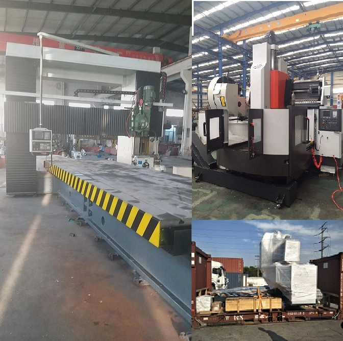 CNC Horizontal Gantry Table Moving Milling Machine