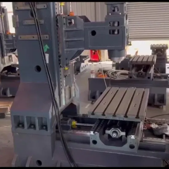 Centro verticale della maschiatrice di perforazione di fresatura di CNC di asse ad alta velocità 12000rpm per i pezzi meccanici